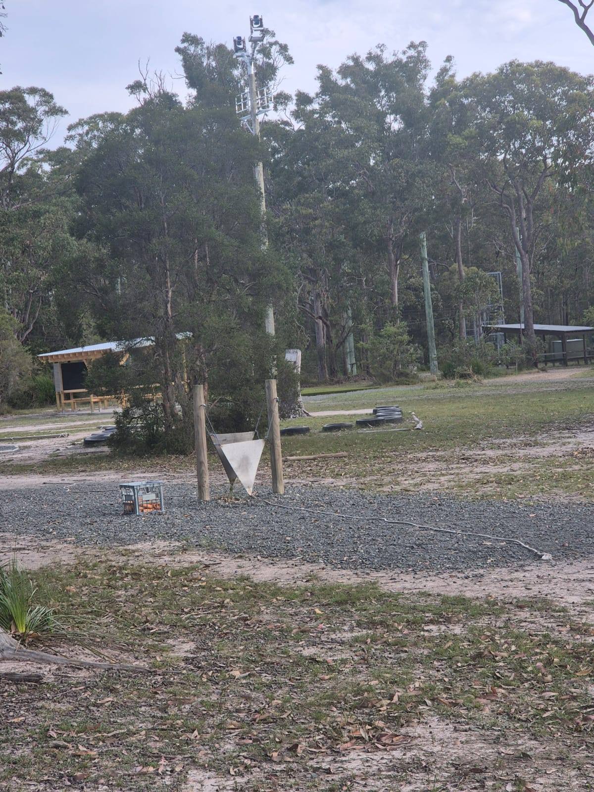 Bushland at the Great Aussie Bush Camp, Tea Gardens